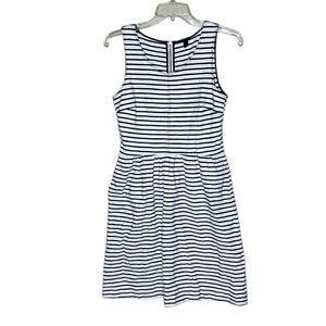 J.Crew Nautical Stripe Sleeveless A-Line Dress